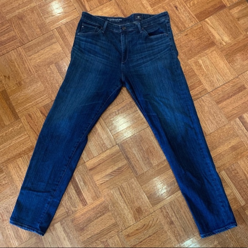 AG high waisted Stevie Ankle Jeans, Size 31